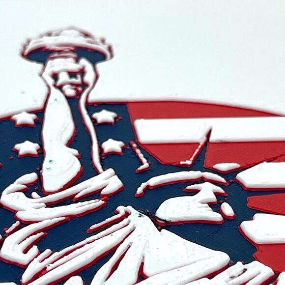 Statue of Liberty Wall Art, Lady Liberty, Patriotic Home Decor,  4th of July - Picture 8 of 9